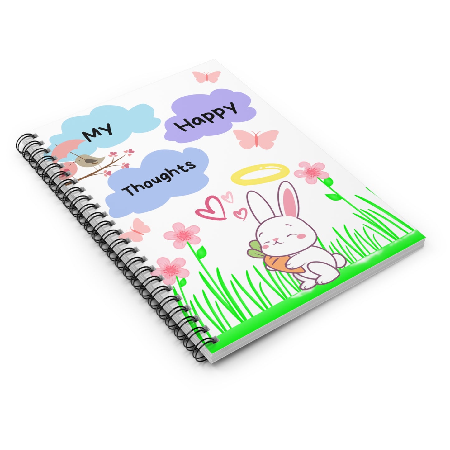 My Happy Thoughts Spiral Notebook