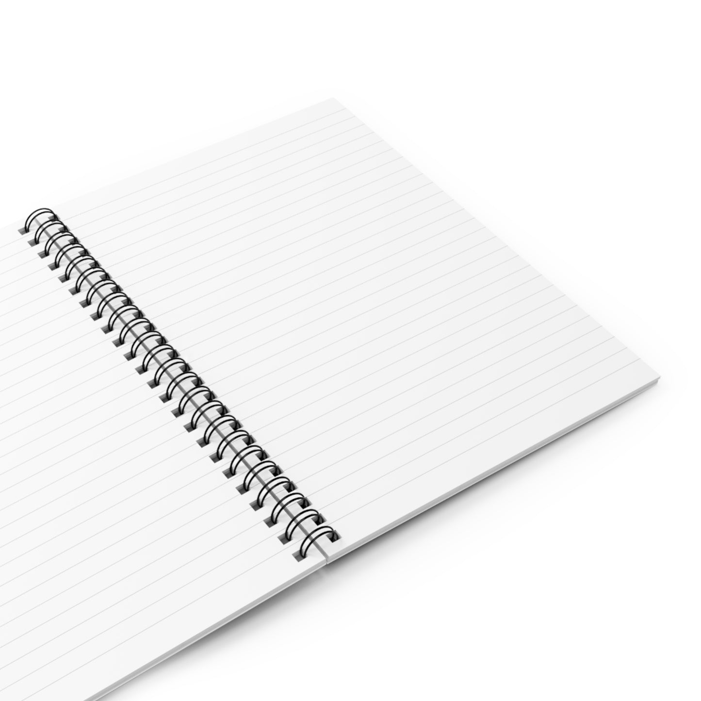 Inspirational Spiral Notebook - 'Pretty Girls Always Walk in Faith'