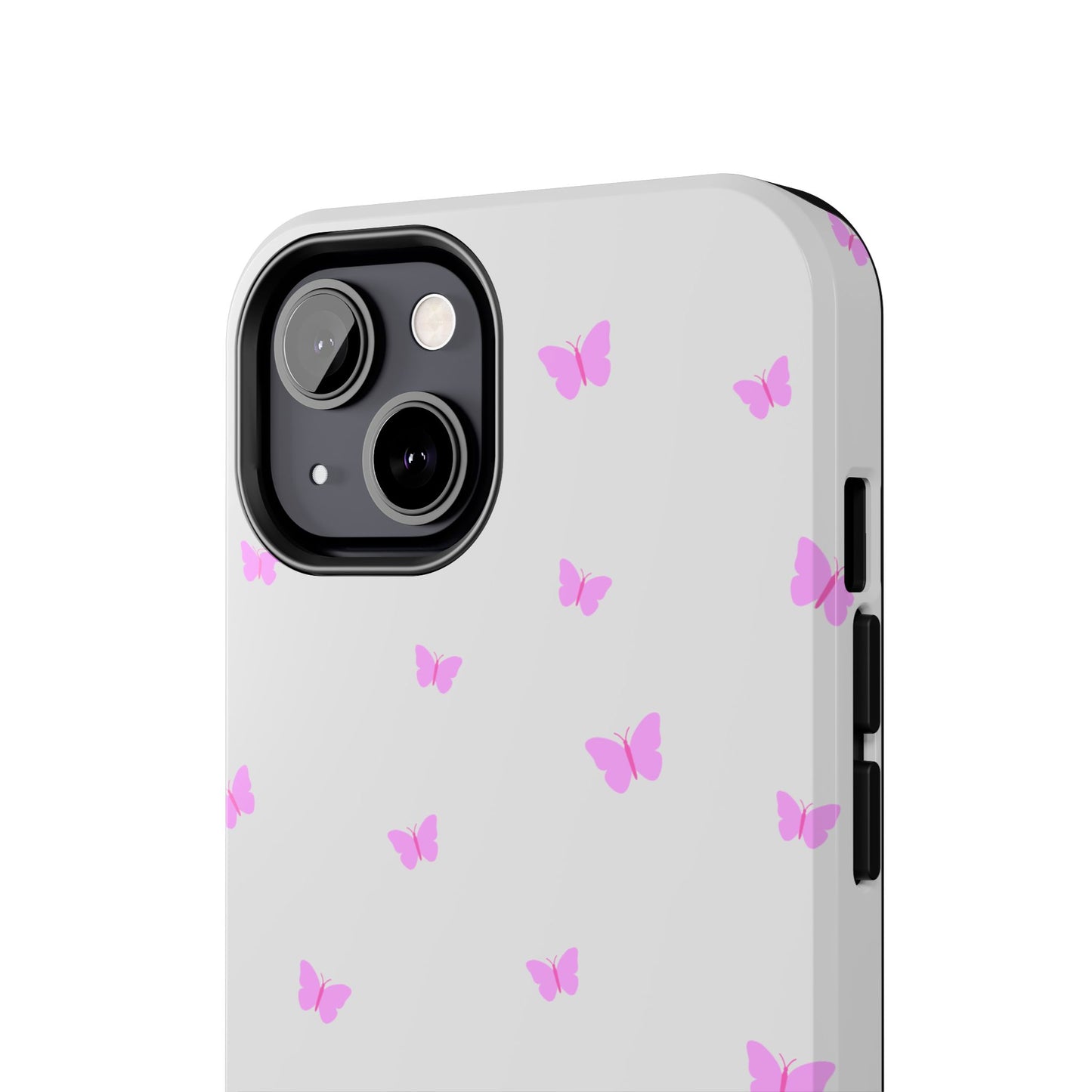 Pretty Pink butterfly Psalm 46:5 Tough Phone Case