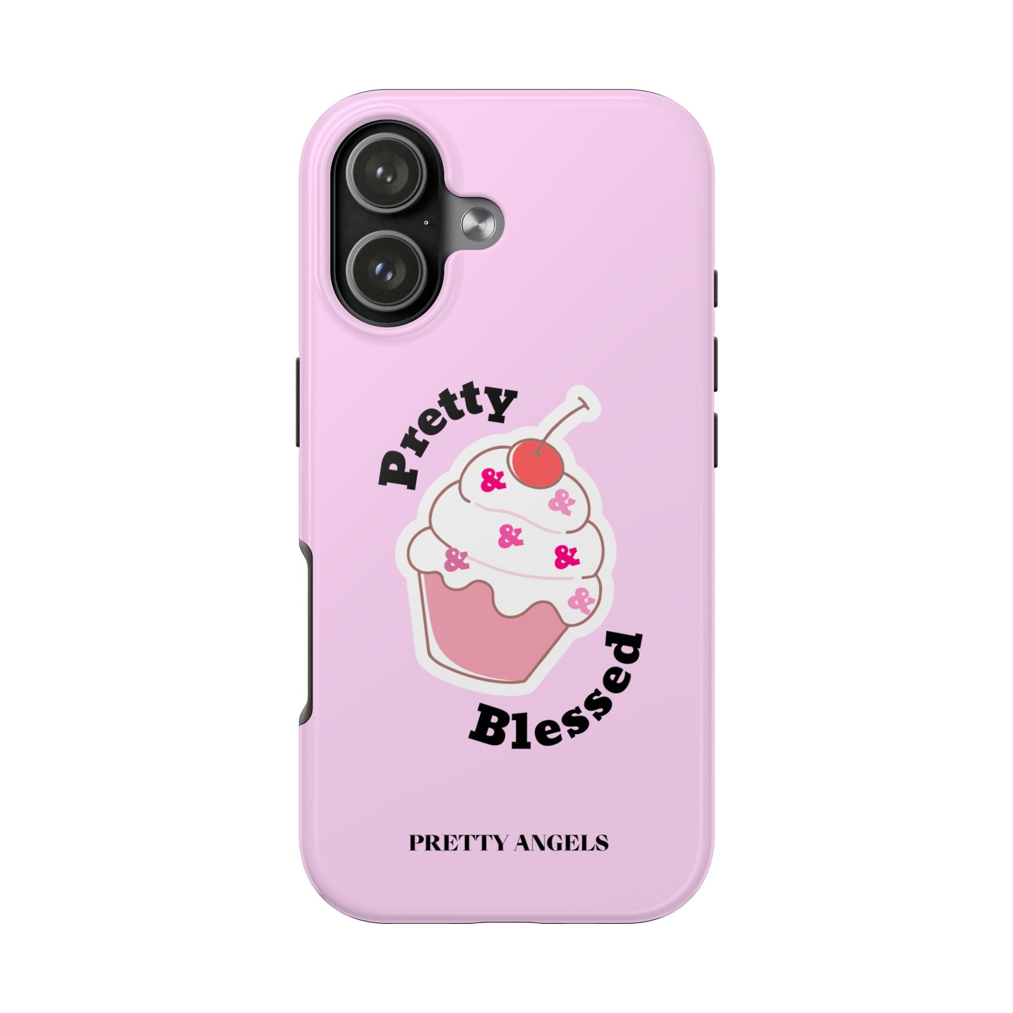 Pretty Blessed Cupcake Sprinkles Tough Phone Case — Soft Pink Lavender Case