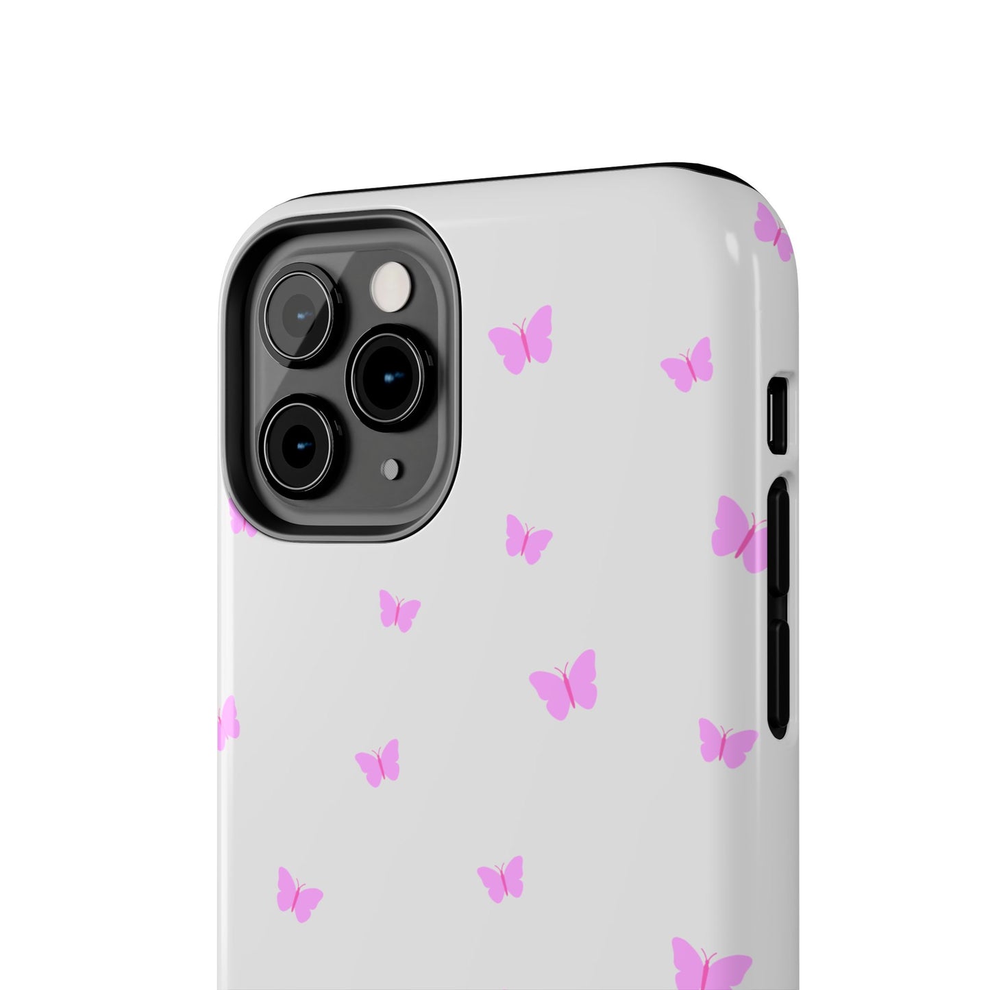 Pretty Pink butterfly Psalm 46:5 Tough Phone Case