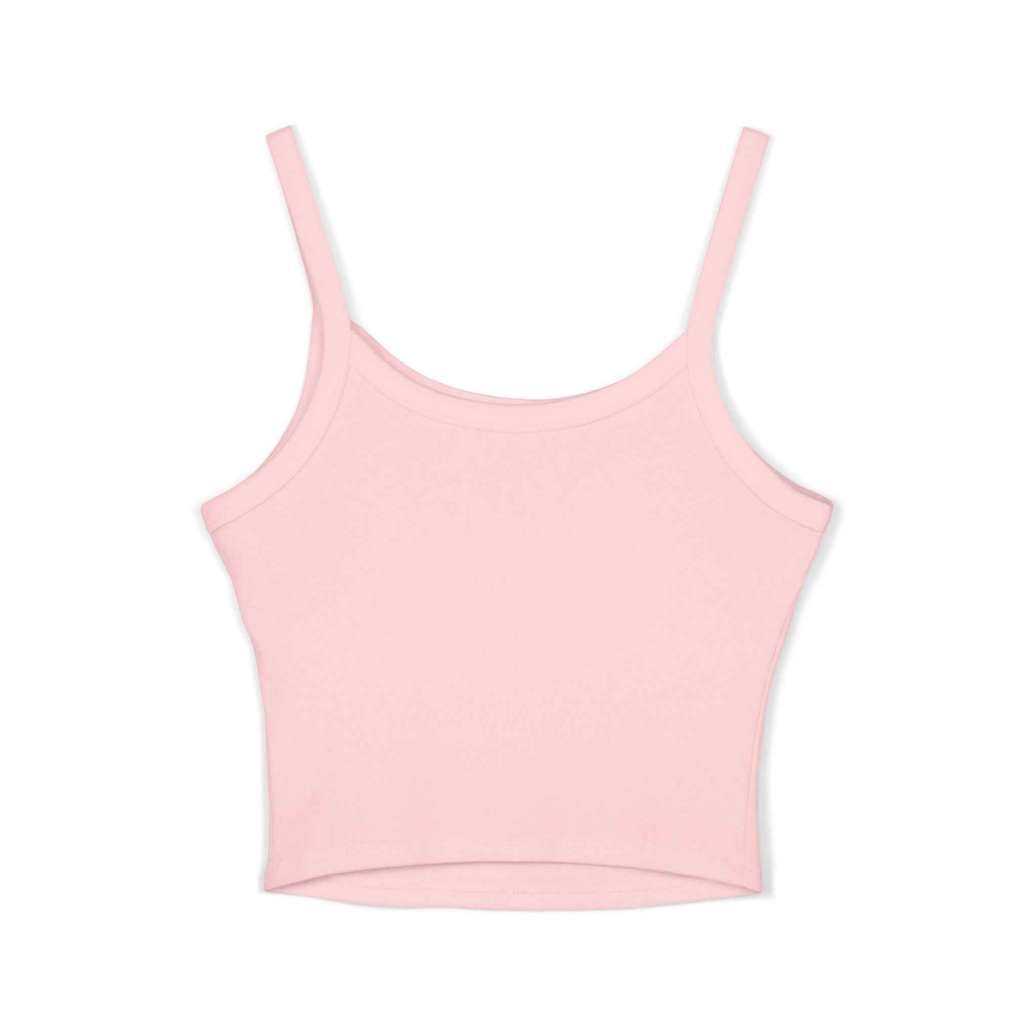 “Angel Since Birth” Tank Top - White & Pink Crop Top with Blue Wings | Girly Soft Aesthetic Shirt for Baddie Girls | Cute Bella+Canvas Fit