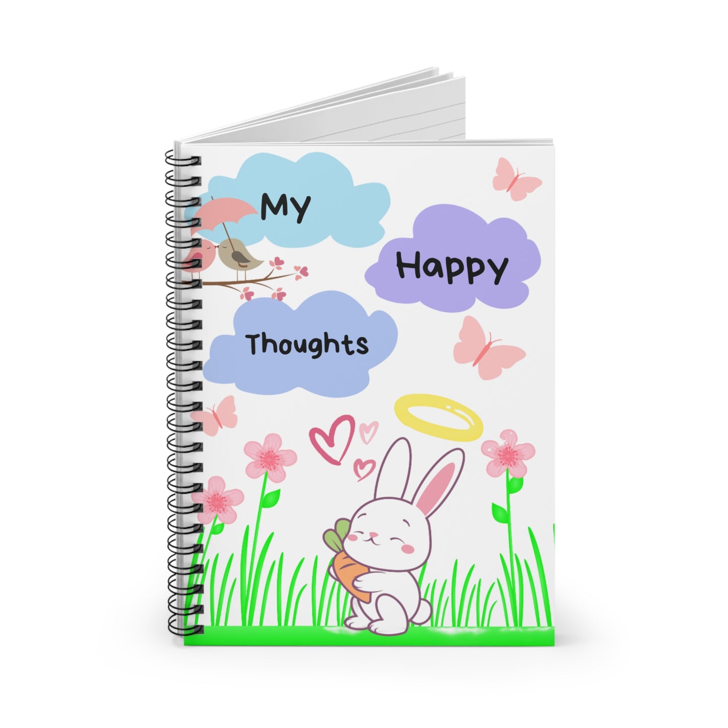 My Happy Thoughts Spiral Notebook