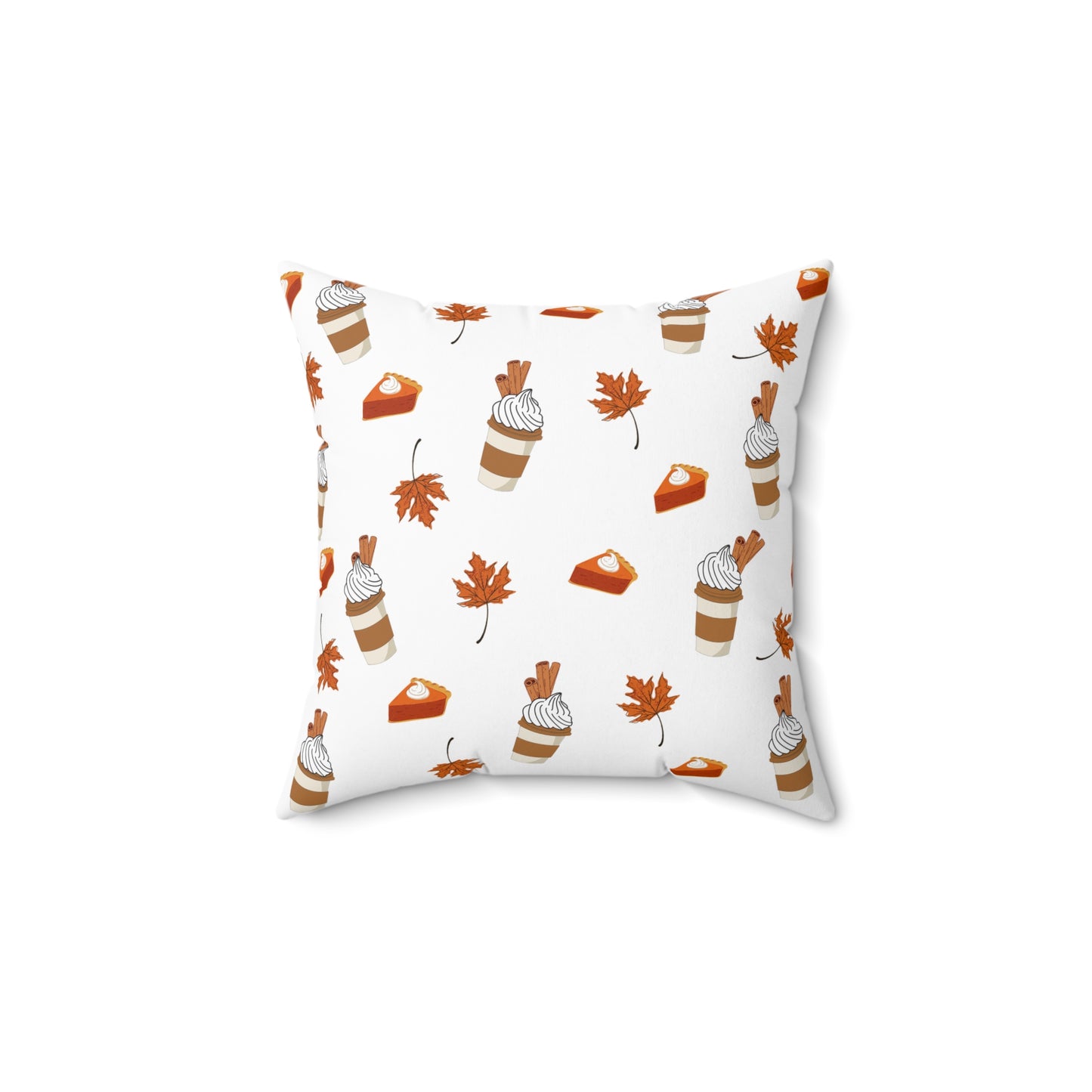 Pumpkin Spice Square Pillow