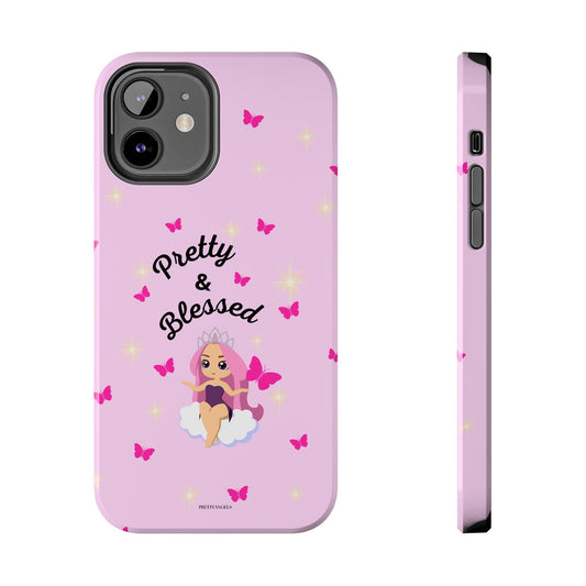 Pretty & Blessed Tough Protective Phone Case