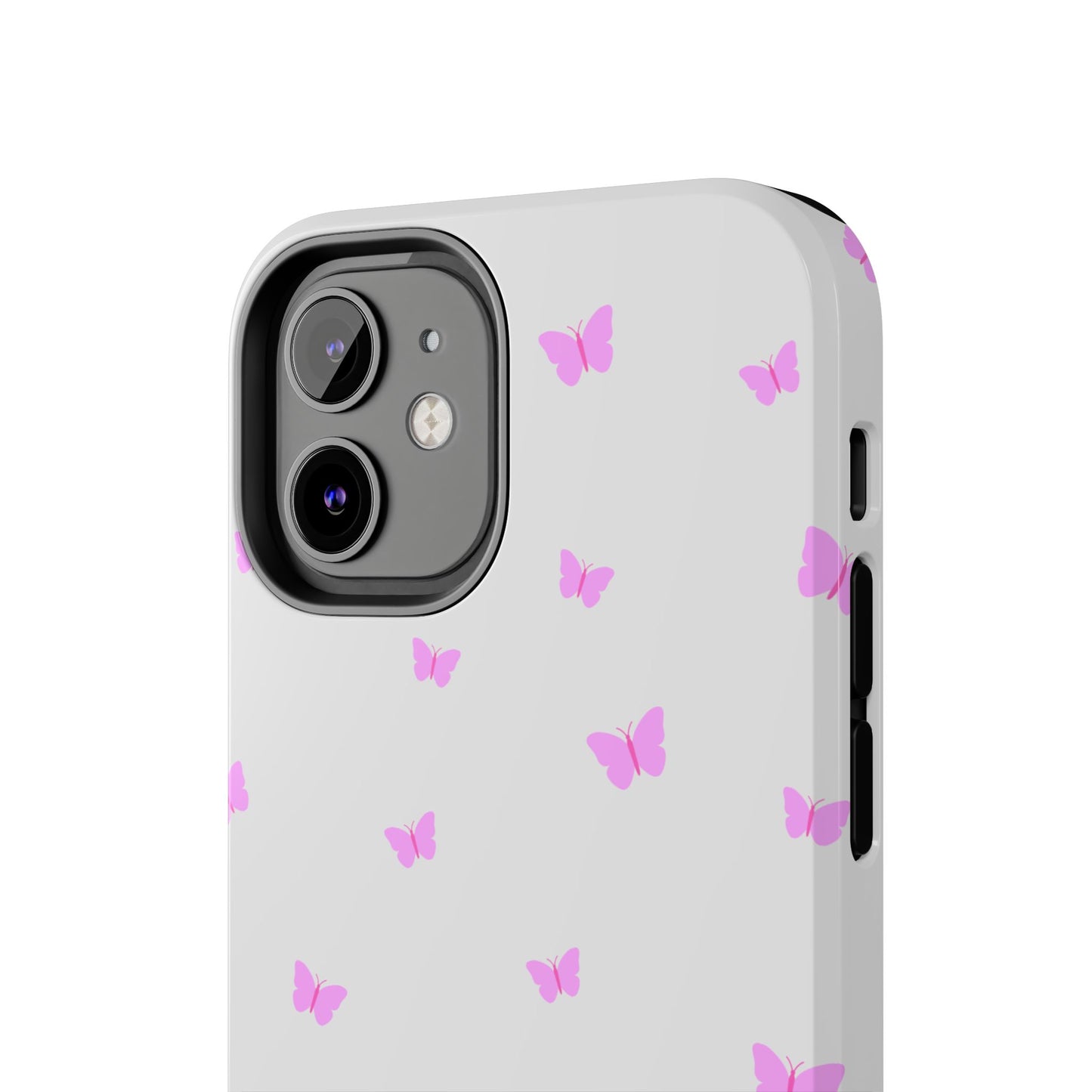 Pretty Pink butterfly Psalm 46:5 Tough Phone Case