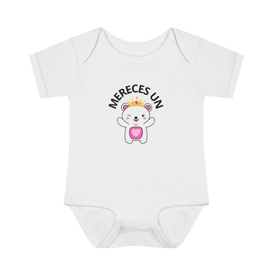 Baby Bodysuit- Mereces Un Abrazo