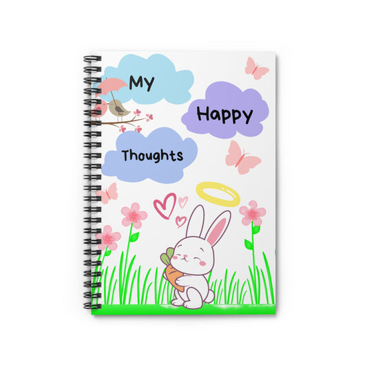 My Happy Thoughts Spiral Notebook