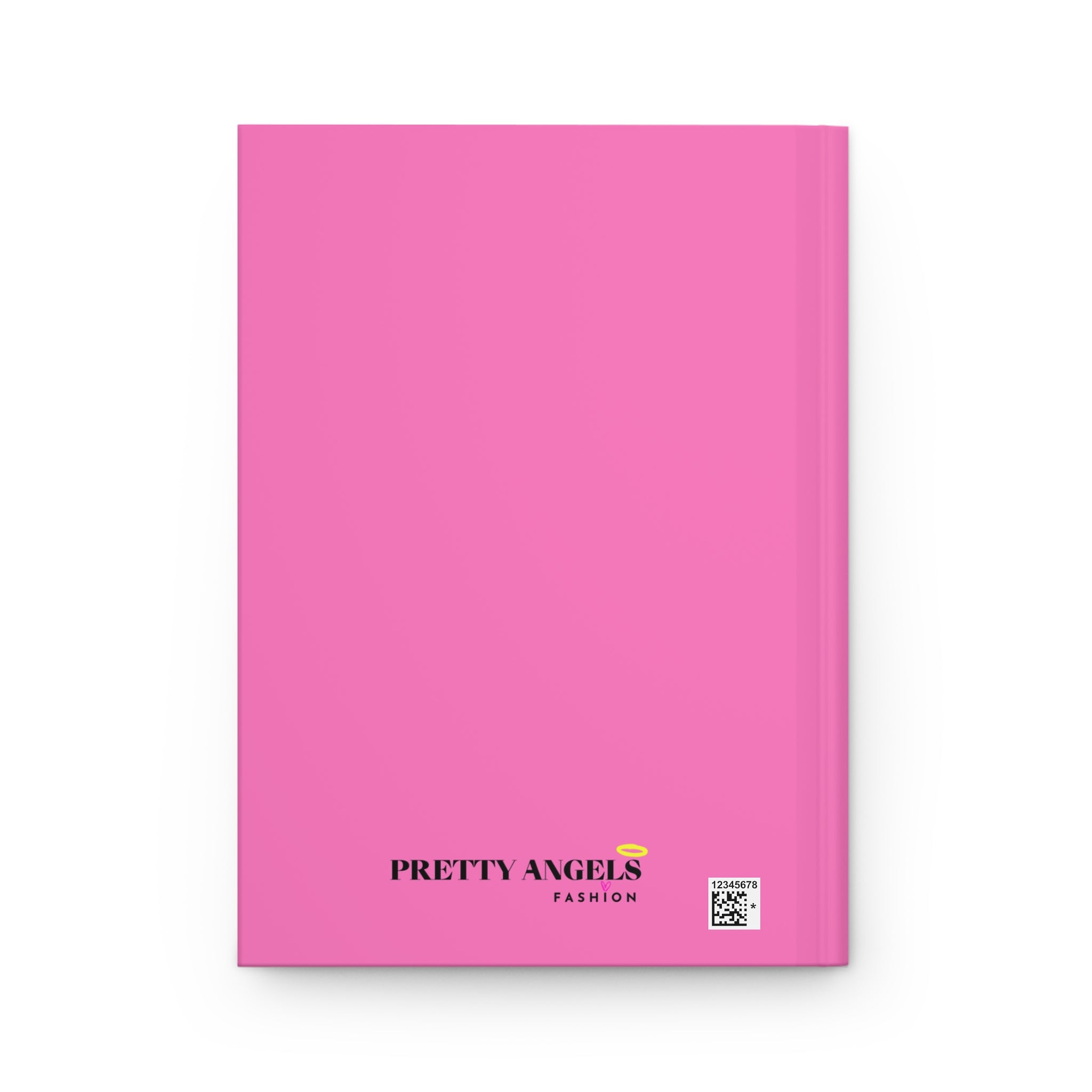 Pretty Hardcover Journal — "Para La Niña que fui antes" Cute Girl Hugging Stuffed Animal on Cloud