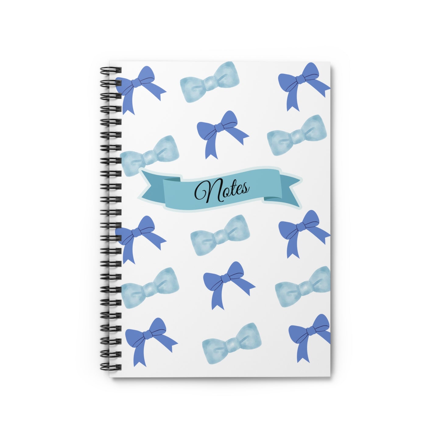 Blue Coquette Spiral Notebook