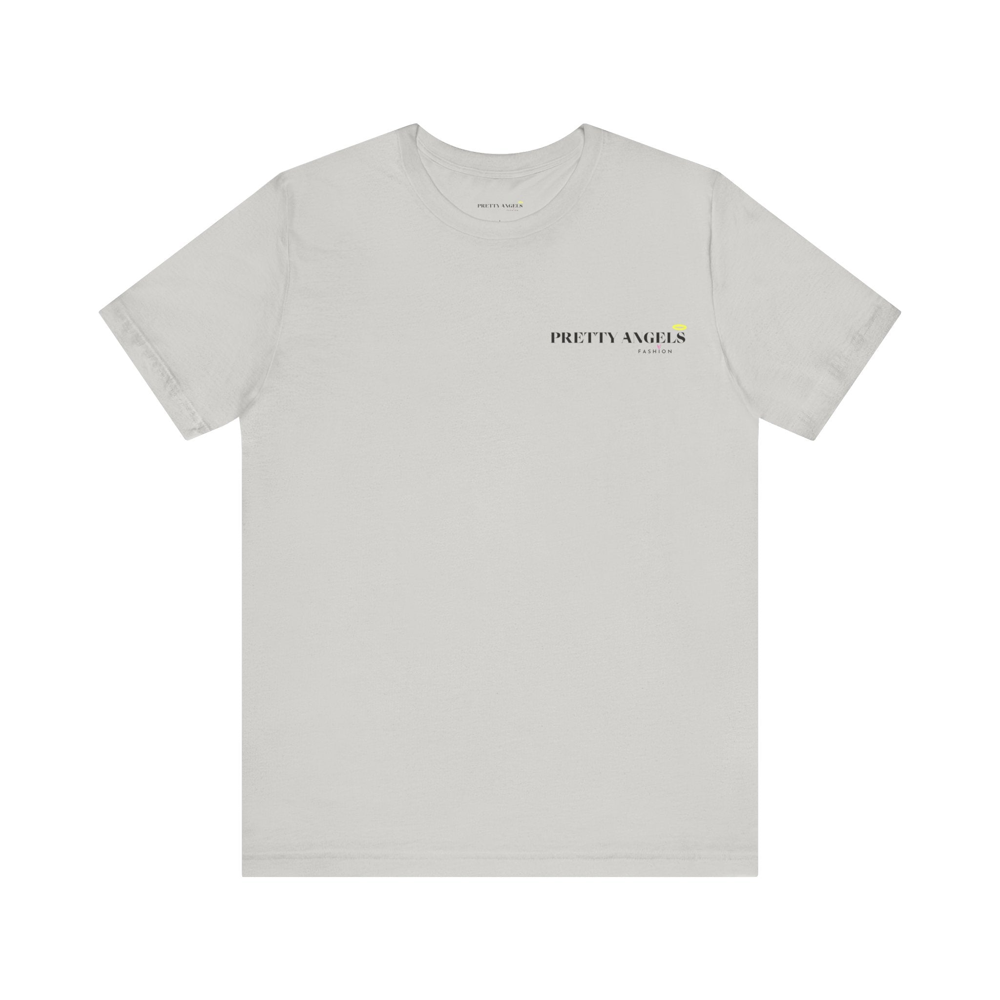 Spoiled & Sweet Tee (Back) - White & Grey Baddie Oversized Shirt with Teddy Bear & Honey Graphic | Cozy Off-Duty Doll T-Shirt for Pretty Girls Who Slay in Comfort