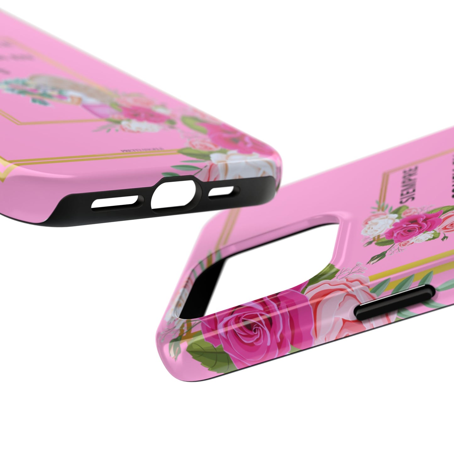 Pretty Pink 'Confia en Dios' Phone case