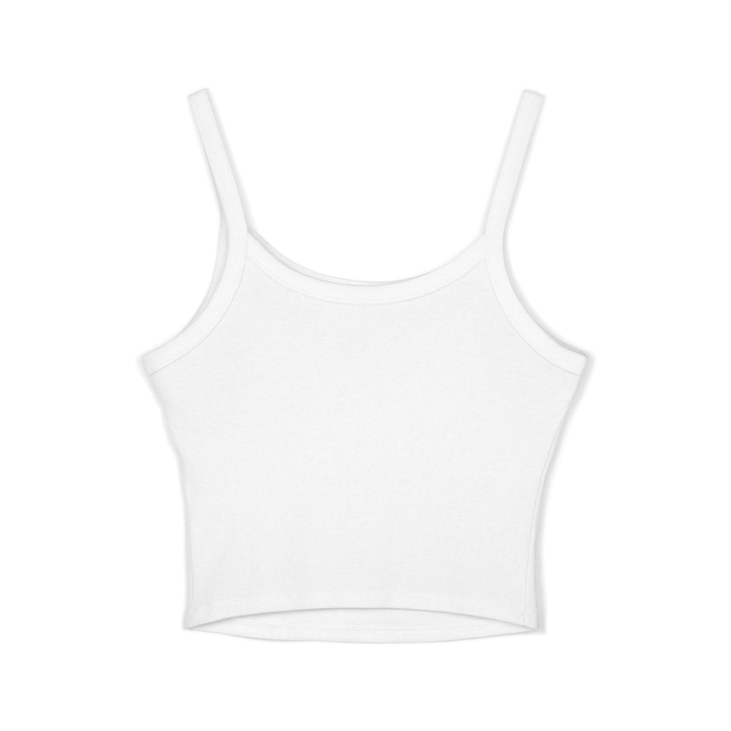 Pretty/Petty Princess Tank Top - Cute Girly Baddie Crop | Ethical Bella+Canvas Fit | Soft, Stylish & Socially Conscious Tank for Bold Girls, White & Pink Version
