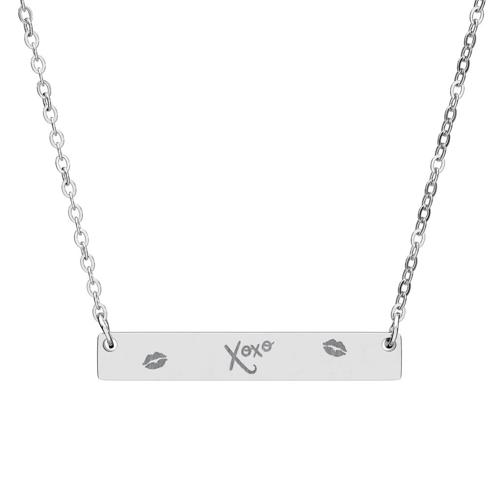 XOXO™ Minimal Bar Necklace — For Pretty Girls Who Love Simple Luxury