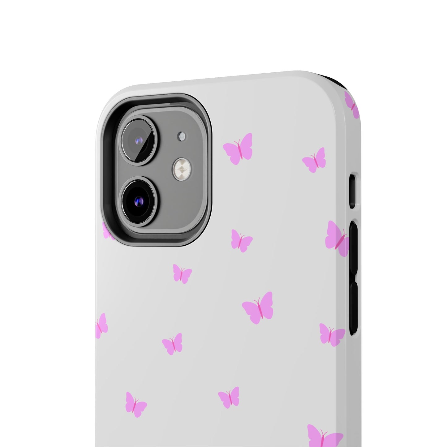 Pretty Pink butterfly Psalm 46:5 Tough Phone Case