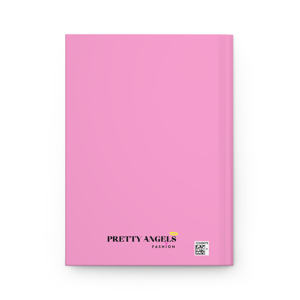 Pink Coquette Bunny Hardcover Journal — "This Chapter Is For Loving Yourself"