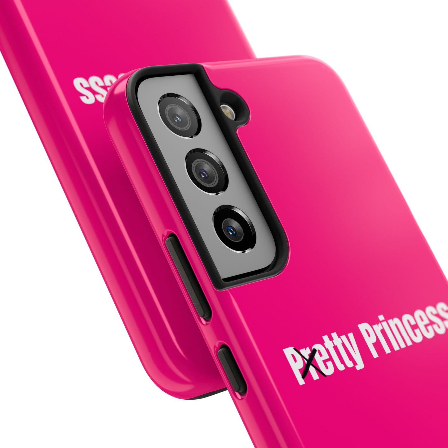 Pretty/Petty Princess Pink Protective Phone Case