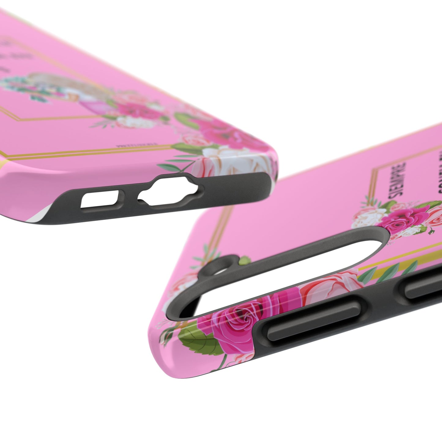 Pretty Pink 'Confia en Dios' Phone case