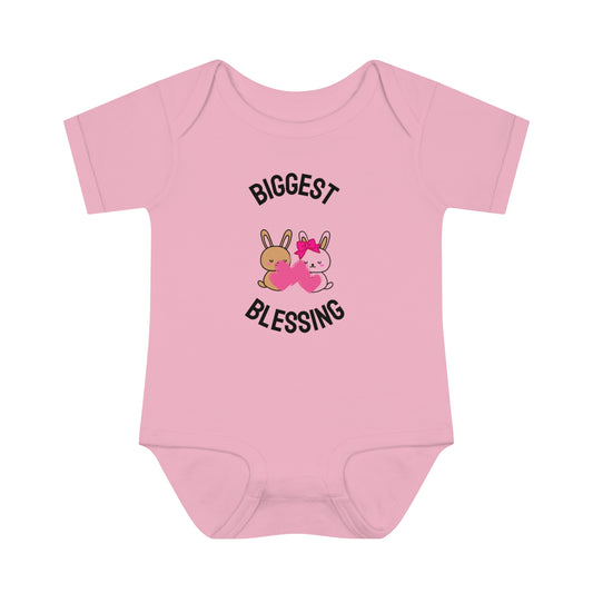 Baby Bodysuit -Bunnies Biggest Blessing