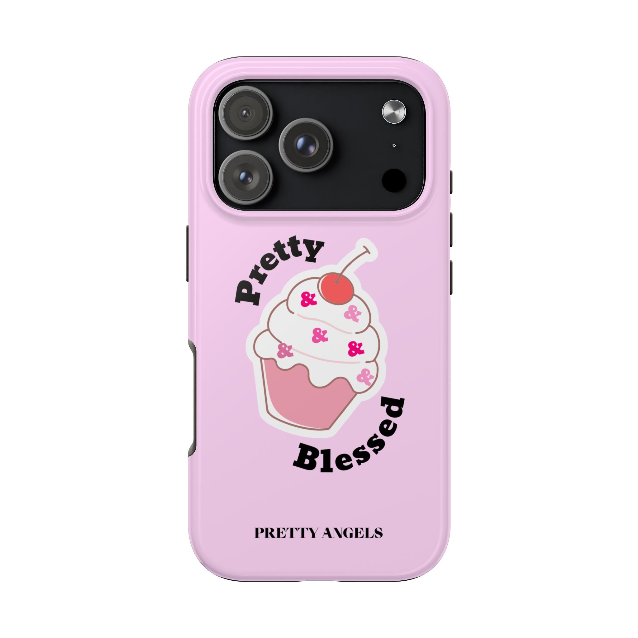 Pretty Blessed Cupcake Sprinkles Tough Phone Case — Soft Pink Lavender Case