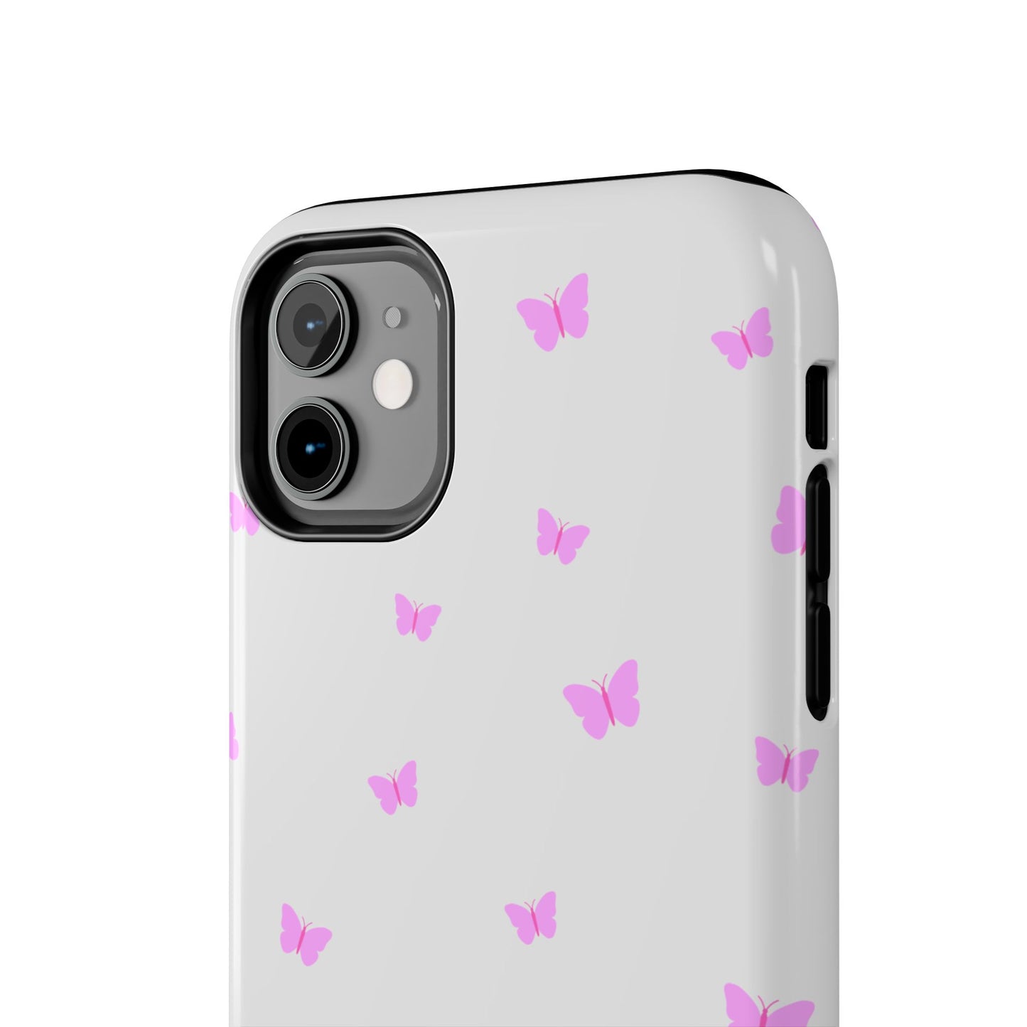 Pretty Pink butterfly Psalm 46:5 Tough Phone Case