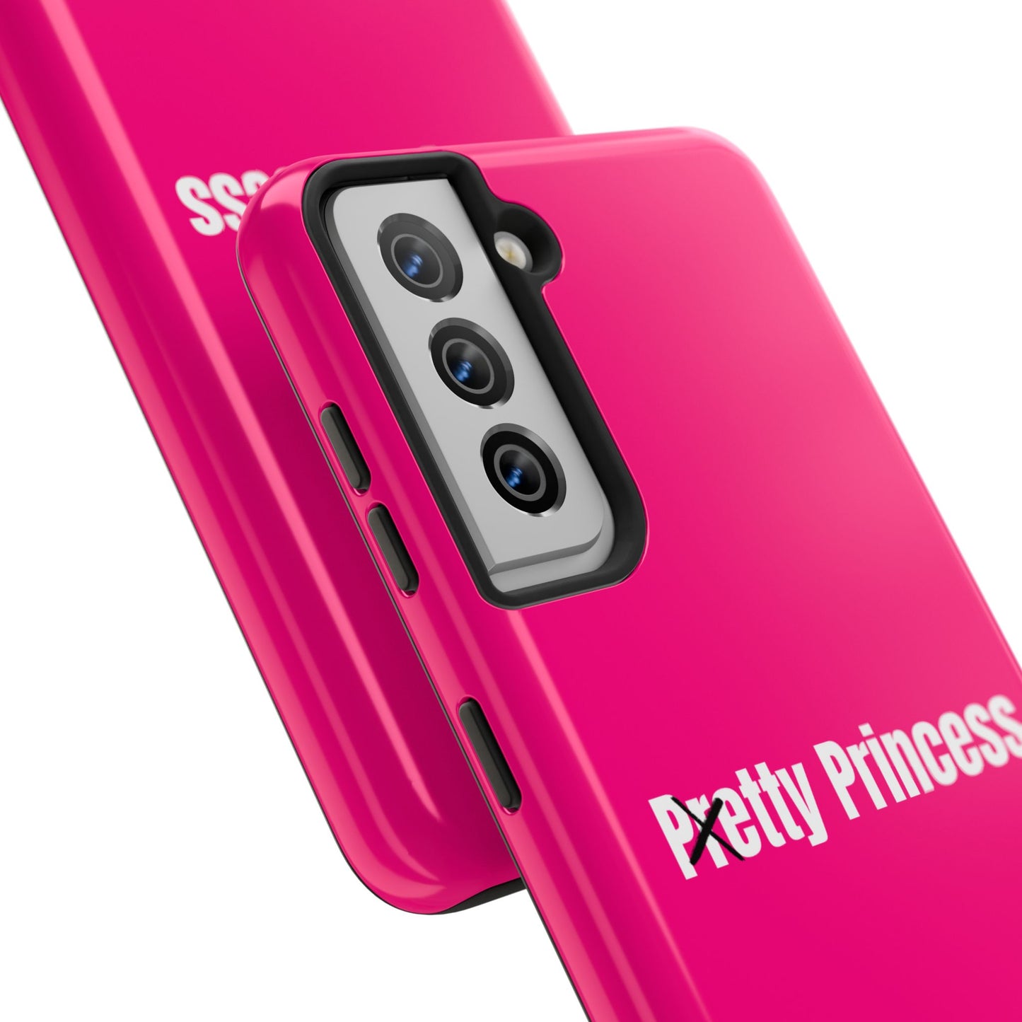 Pretty/Petty Princess Pink Protective Phone Case