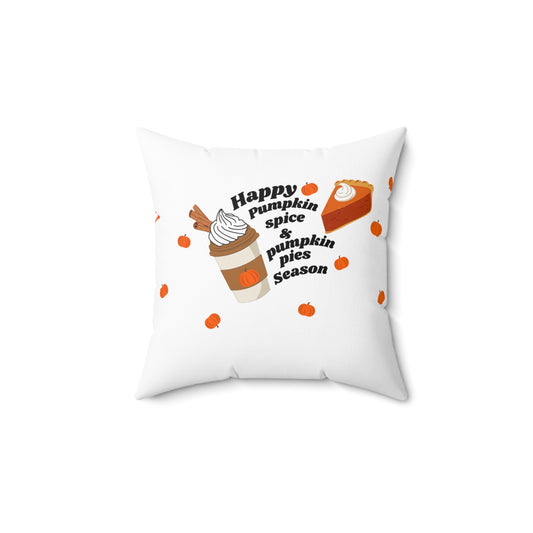 Pumpkin Spice Square Pillow