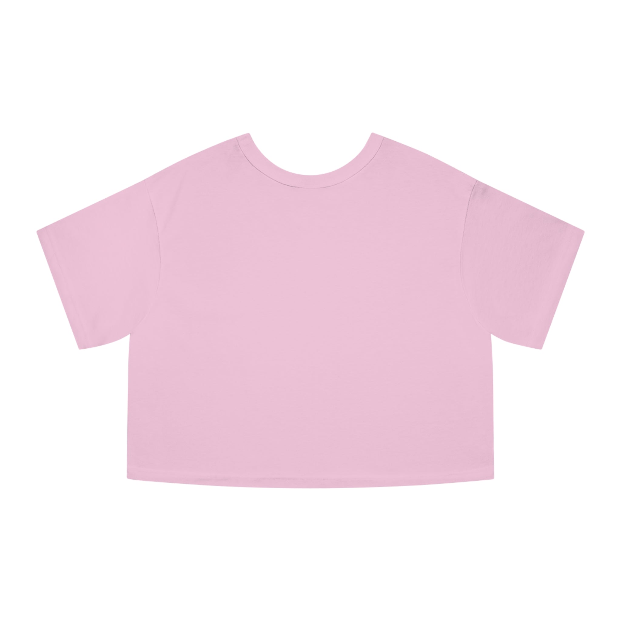 “Spoiled Strawberry Milk” Champion® Loose Cropped Tee – Peachy Pink Brat Aesthetic for Rich Baddie Girls