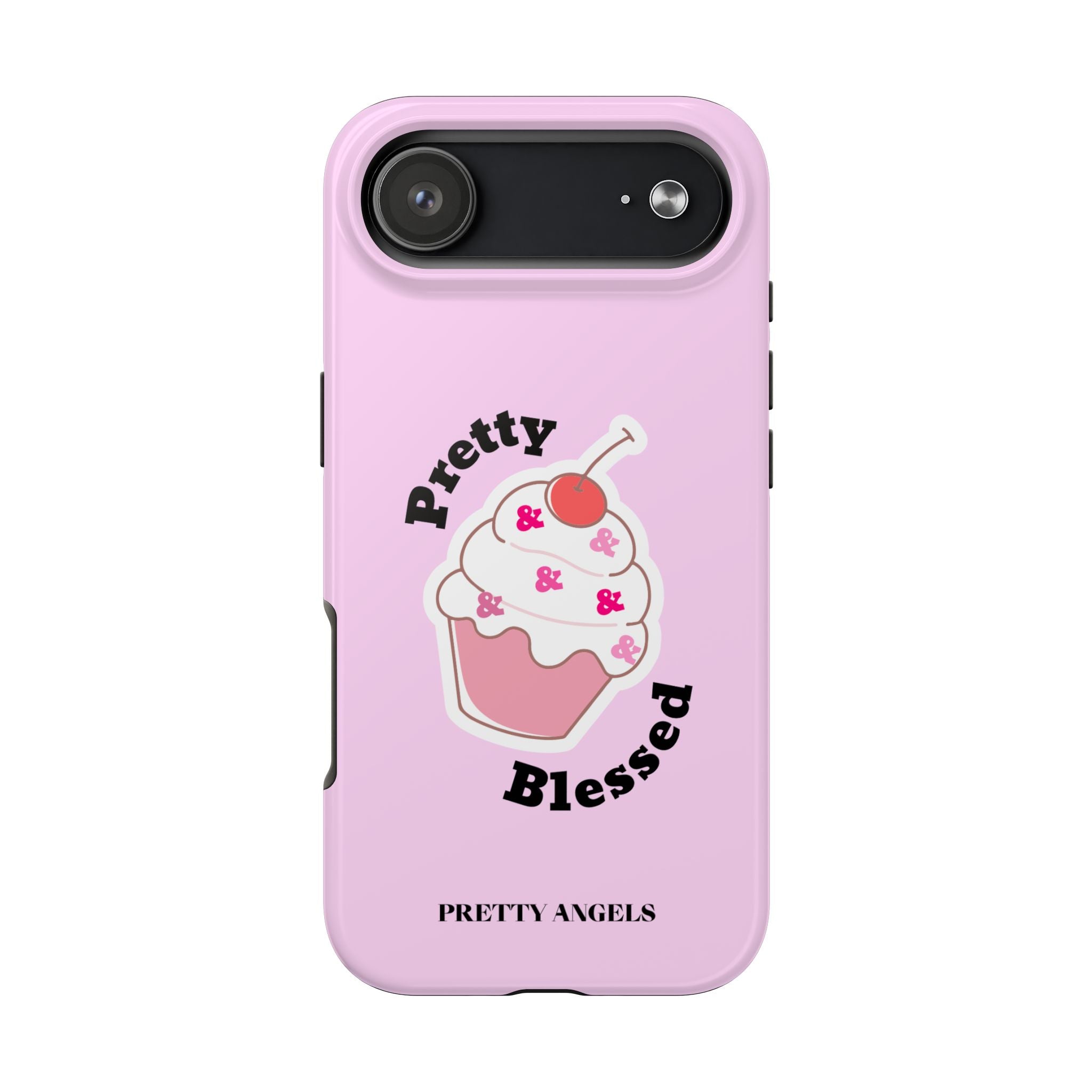 Pretty Blessed Cupcake Sprinkles Tough Phone Case — Soft Pink Lavender Case