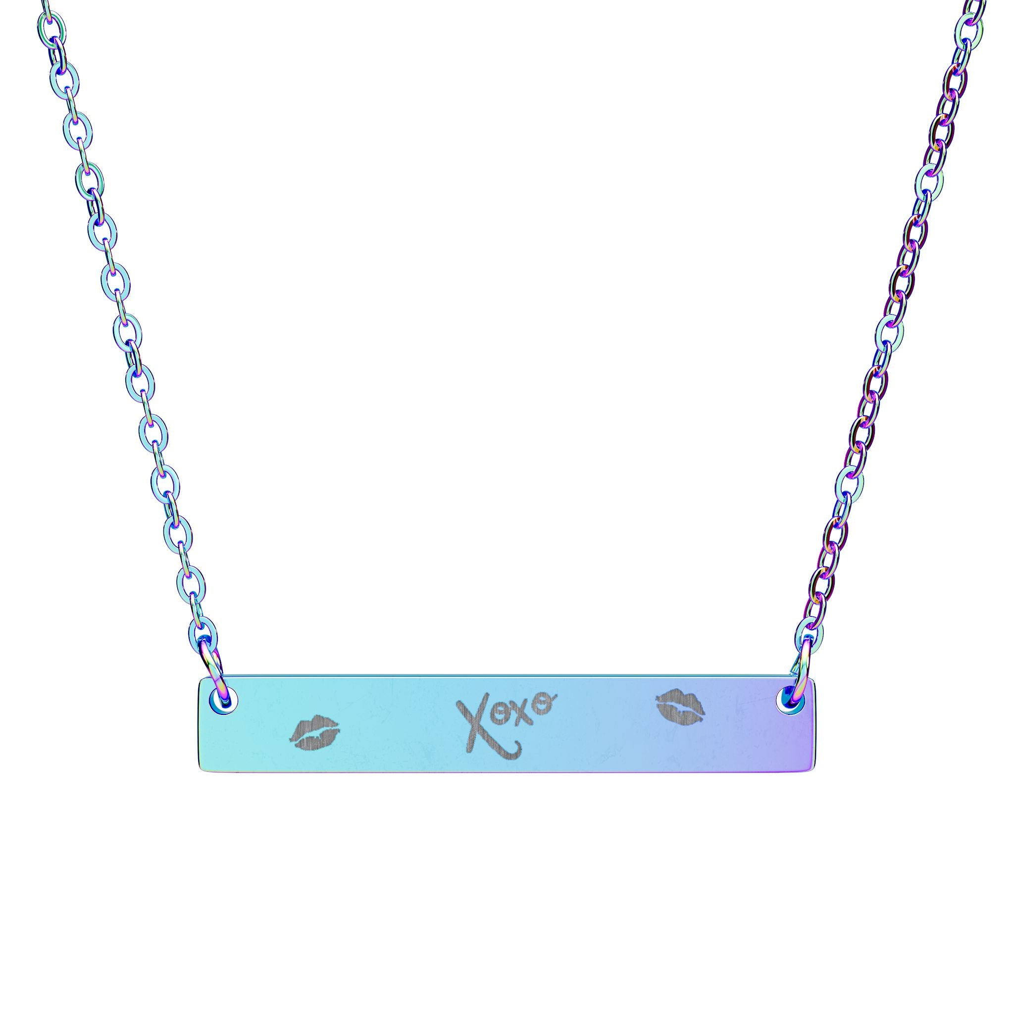 XOXO™ Minimal Bar Necklace — For Pretty Girls Who Love Simple Luxury