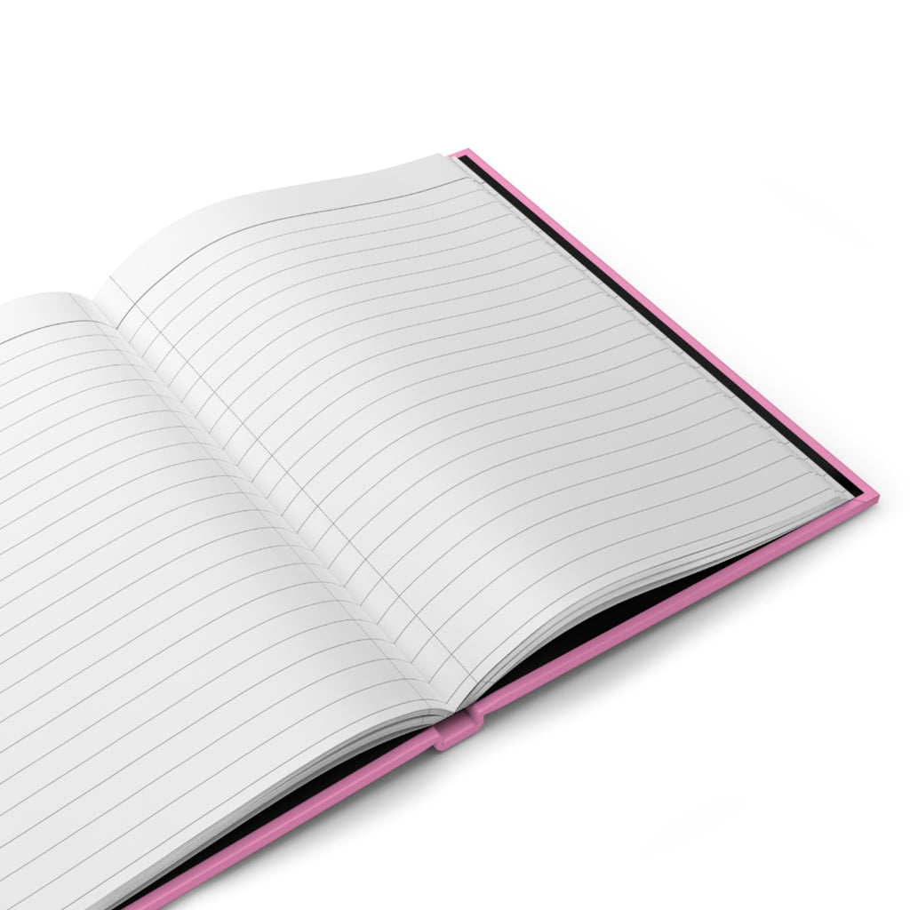 “Bonita xq Dios Esta en mi Corazon” Pink Bunny Hardcover Notebook - Faith-Inspired Journal for Pretty Girls, 150 Lined Pages, Cute & Aesthetic Stationary