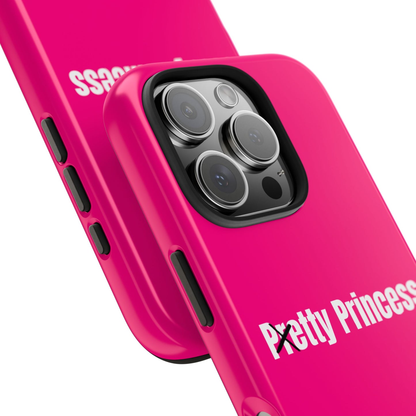 Pretty/Petty Princess Pink Protective Phone Case