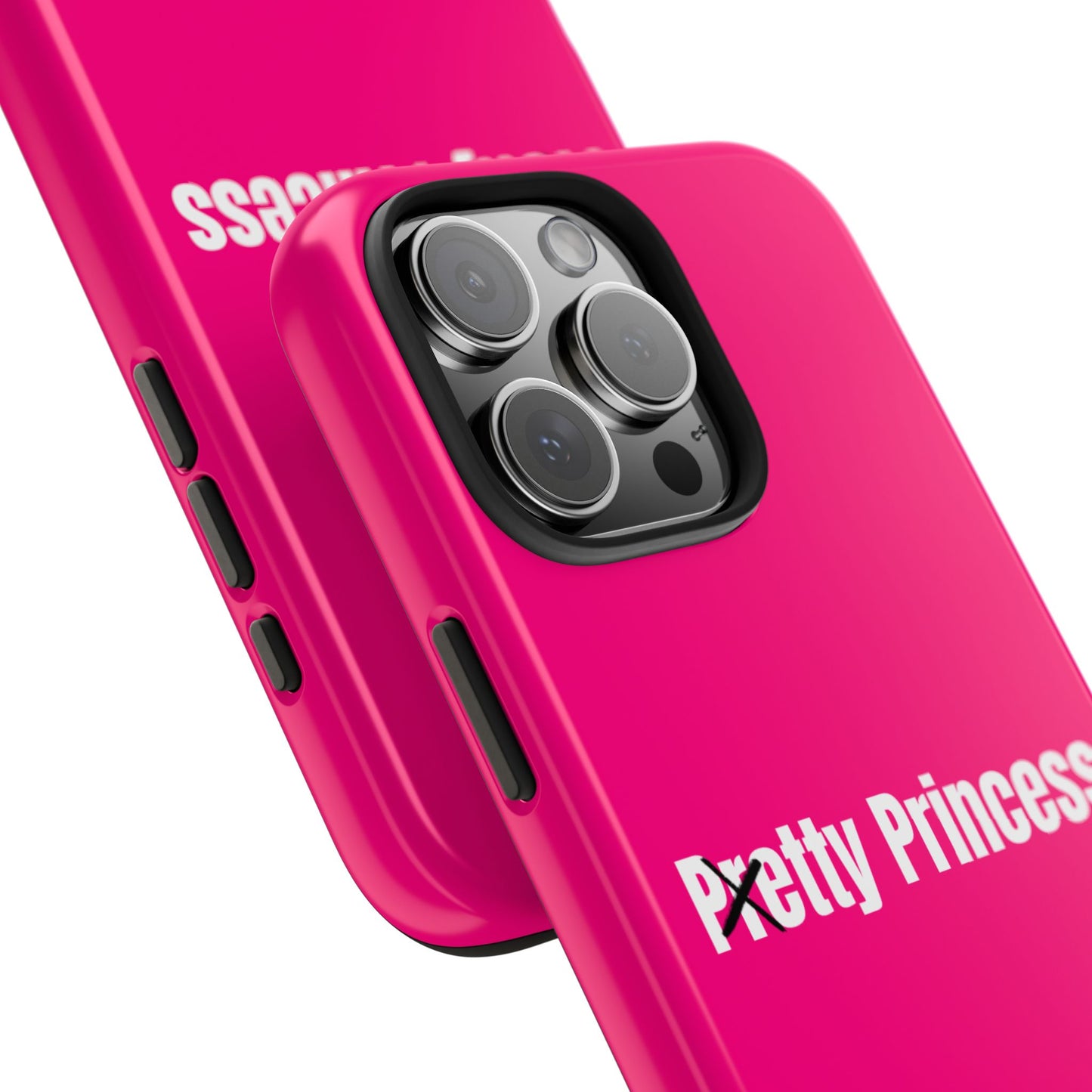 Pretty/Petty Princess Pink Protective Phone Case