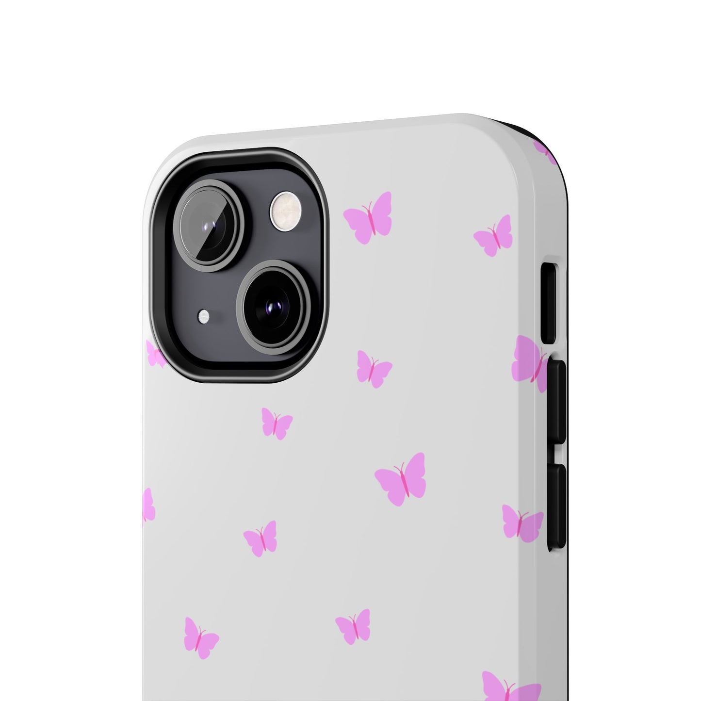 Pretty Pink butterfly Psalm 46:5 Tough Phone Case