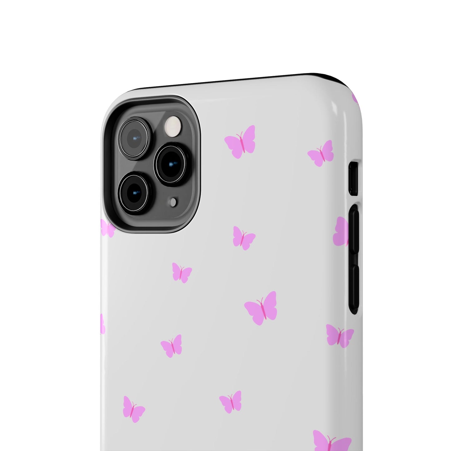 Pretty Pink butterfly Psalm 46:5 Tough Phone Case