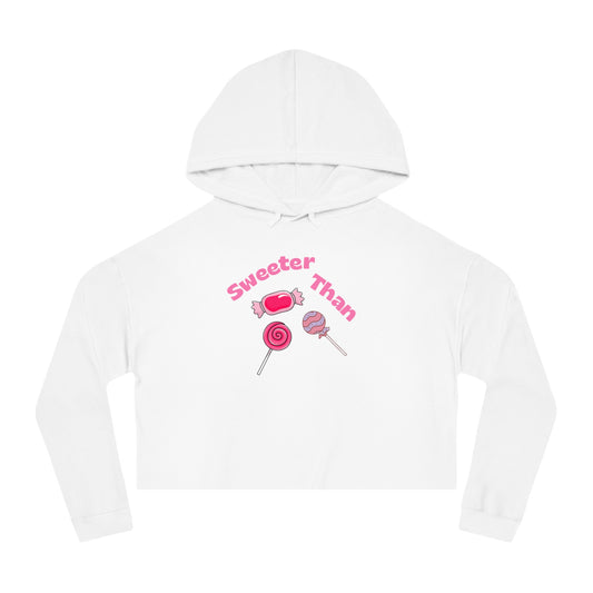 Sweeter Than Candy Cropped Hoodie