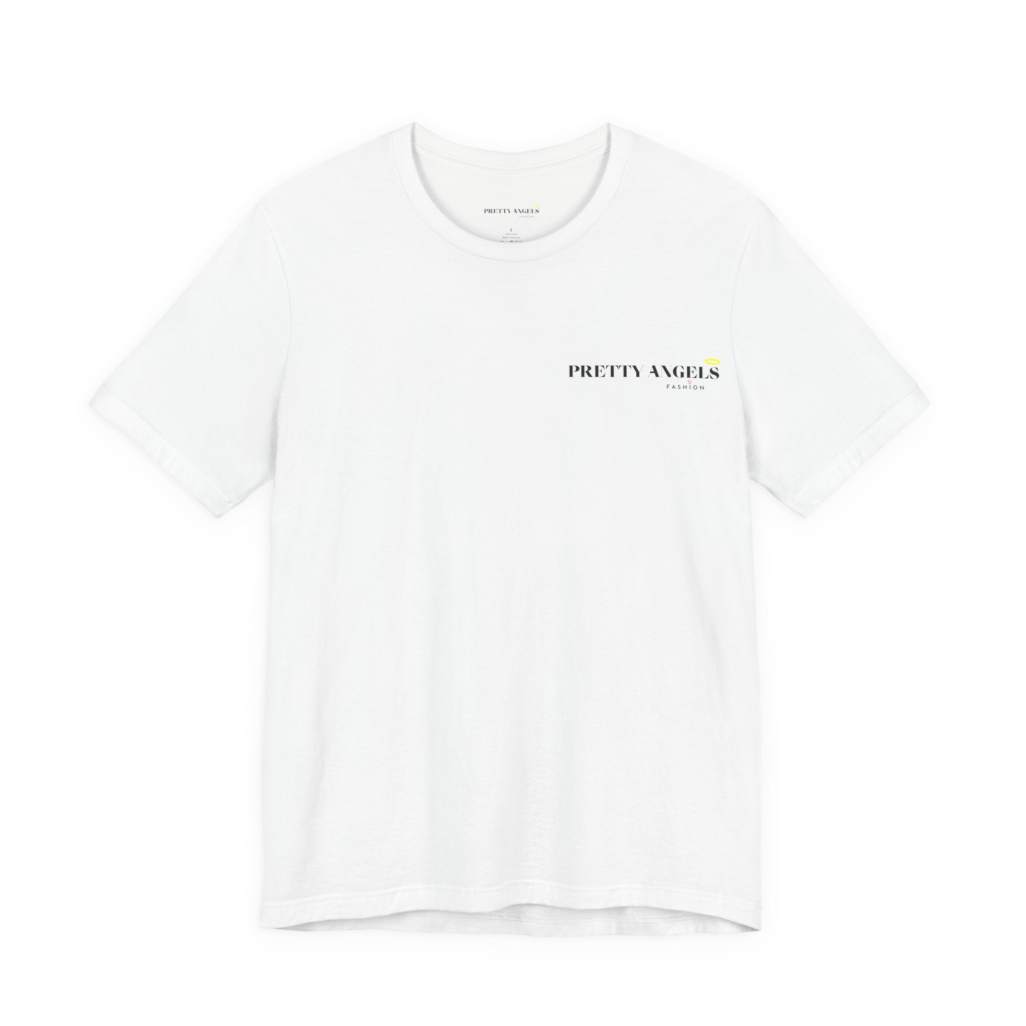 Spoiled & Sweet Tee (Back) - White & Grey Baddie Oversized Shirt with Teddy Bear & Honey Graphic | Cozy Off-Duty Doll T-Shirt for Pretty Girls Who Slay in Comfort