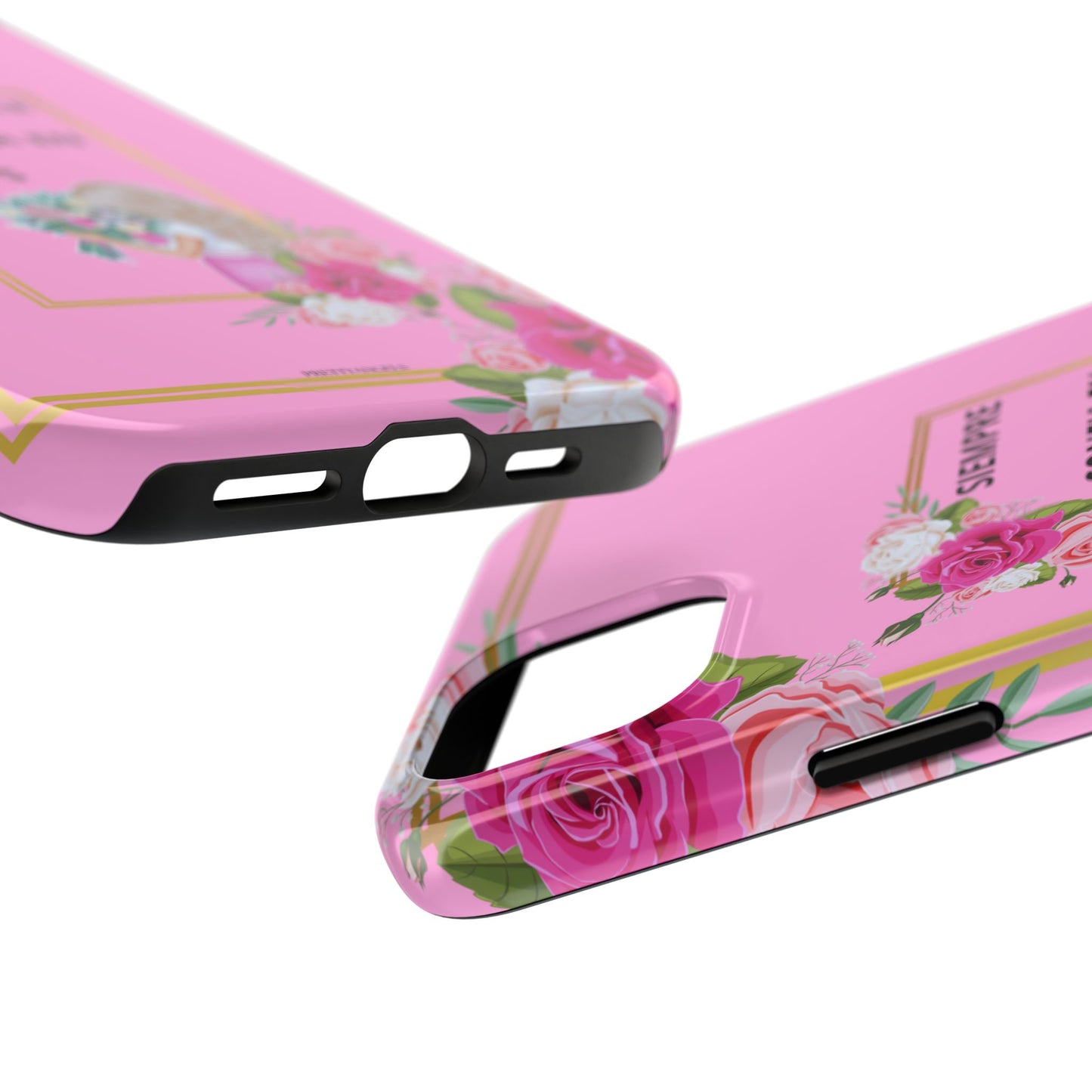 Pretty Pink 'Confia en Dios' Phone case